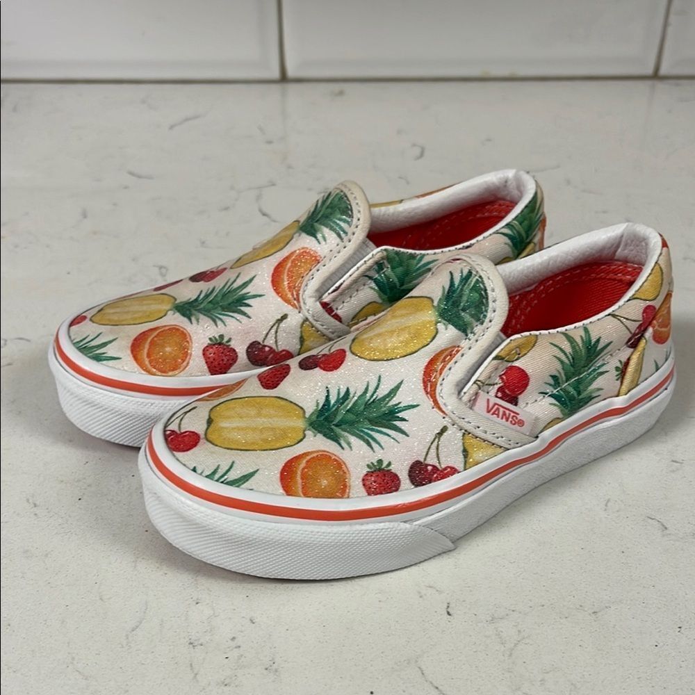 Vans Vans Slip On Fruit Sneakers Size 11 Topical Fruit